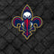 NBA New Orleans Pelicans Dark Rust Xbox 360 Slim (2010) Skin
